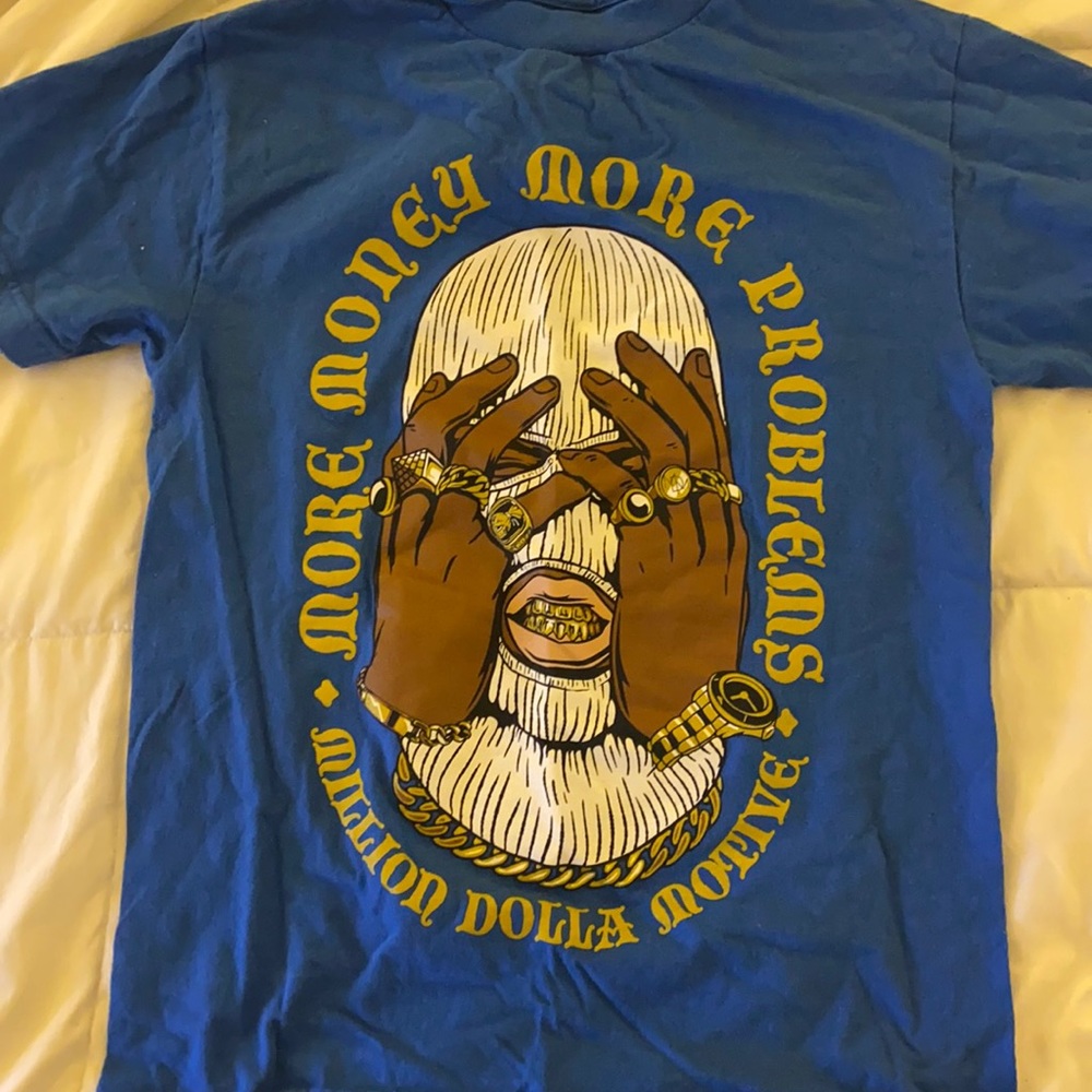 Blue t-shirt